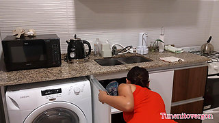 Housewife Teases the Boss - Sex Parody