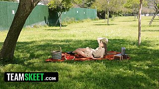 Gorgeous maya woulfe is may's teamskeet starlet of the month: porno star audition & fucking fuck