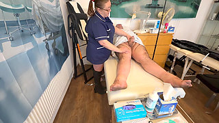 Part 2: Mr Hughes goes to see Cockologist Matron Satana to help his tiny penis