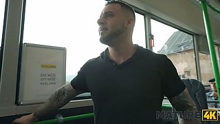 Mature4k. pound me in the bus! in front of everyone...