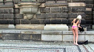 Outdoor Blonde Pool Public Fucking Outdoors