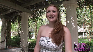 Big Natural Tits Exposed on a Local College Campus