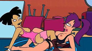 Lesbian seduction famous toons