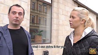 Hunt4k - sweet revenge in front of her boyfriends eyes