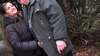 Pick Up Horny Pigtails Mommy In POV Threesome