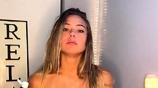 Small Tit Amateur Masturbates Pussy