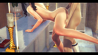 Hentai Uncensored - Yumiko Hardsex in a Church - Japanese Asian Manga Anime Game Porn