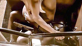 Zane Sex Chronicles-Misty Stone takes her Vintage car &amp; driver for a ride
