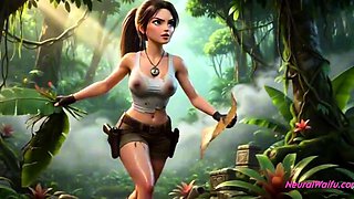 Lara Croft uncovers a mystical Amazon secret - AI Animation