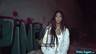 Public agent - spanish beauty with giant clit dares to have fun a kinky game - utter video