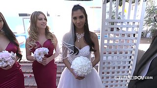 Jade Kush, Kristen Scott And Gianna Dior In Wedding Nigh