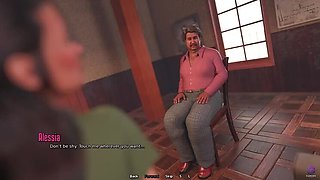 Hot Indian Wife Sucking Big Dick While Cuckold Husband Watches - 3D Hentai Sex Animation