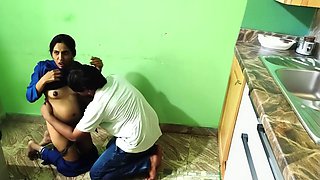Indian plumber Bobbypranav gives it to my stepsister hard for not giving a kiss