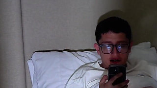 Nerdy Stepbrother Takes Away His Stepsister's Rage with His Huge Cock, Until He Cums in His Mouth