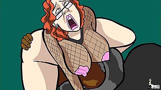 Curvy PAWG gives a VIP lap dance to a rock-hard manhood