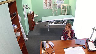 FakeHospital Beautiful redhead prescribed cock by her doctor