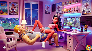 Gamer Room Late Night Romance - AI Hentai ASMR