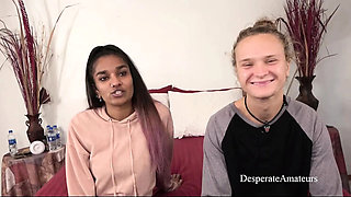 Desperate MILF Alisha Adams & Isabella Flames Get Their Tight Pussies Banged Hard By BBC