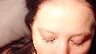 He's on Top - POV Blowjob & Cum Swallow