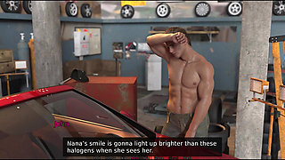 A Married Redhead MILF Cheating with a Muscular Car Mechanic
