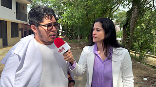 A Sexy Reporter Gets a Hard Fuck for Breaking the News!