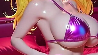 Cute Girl Sexy Talk, Ai Animation