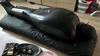 BoundInLoves Latex Wife Binds Submissive Husband in BDSM Torment