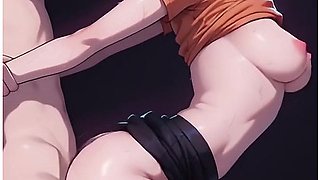Brunette Orange Top Bent Ecstasy Dark Stage Blonde Ponytail Temple Lap Sex
