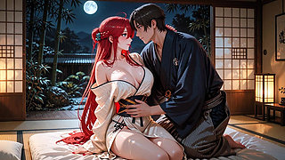 Beautiful Redhead Gets Fucked by Her Stepbrother- Anime Porn- Ai Porn