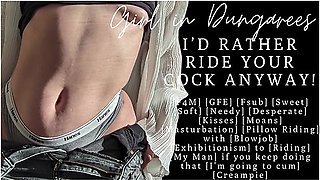 Asmr Embarrassed And Horny Girlfriend Humps Your Pillows I Missed You! Blowjob Creampie
