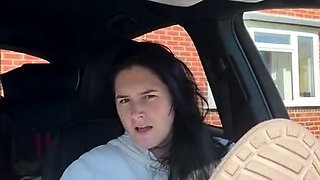 Maitresse Madelines solo foot fetish POV