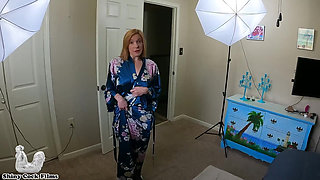 Stepmom Poses Nude for Stepson - Jane Cane, Shiny Cock Films