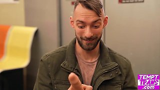 Subway Rail With the Rough Damsel Emma Rose.mp4