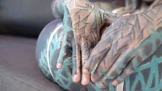 Anuskatzz Gets DAP'd And Squirts Everywhere - Deep Throat & Doxy Toy Fun