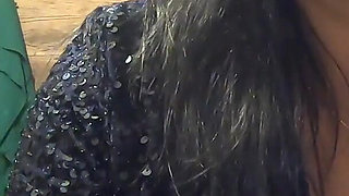 Bathroom Pee Fetish in Shiny Outfit. Pvc Dress Toilet Tease and Dirty Talk