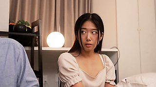 Japanese teen blowjob and hard fuck uncensored