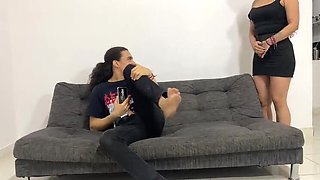 Caught Snapping Pics of Stepmom's Big Ass!