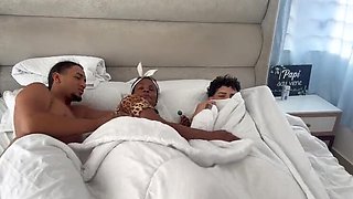 Sharing a Hotel Room, I Fuck My Best Friend's Girlfriend While He Sleeps