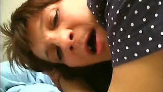 Huckleberry Whore Sucks On A Fat Cock And Gets Fucked From Behind On Couch