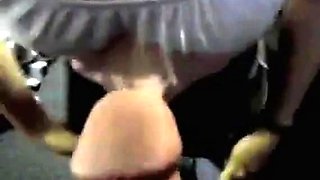 Asian College Girl Sucks and Facializes White Cock