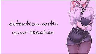 Detention With Your Teacher (teacher Series) Sound Porn English Asmr