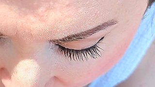 POV Outdoor Blowjob, Handjob, Deepthroat & Cum Facial Under the Heatwave - Dame Olga 4K (734)