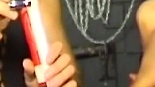 Bound Mature Beauty Drenched in Hot Wax