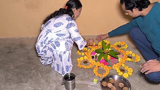Puja Bhabhi's Indian Hard Passion in Festive Heat