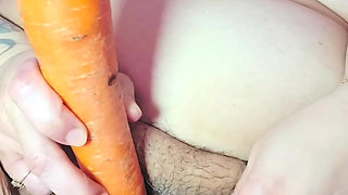 It doesn't have to be Easter to Enjoy a Carrot pt 2. The insertion