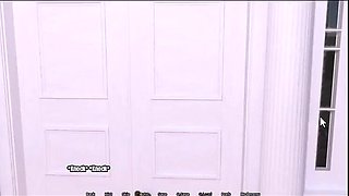 Grandma's House: I Taught Her a Lesson and Spanked Her Ass