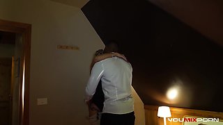 Big Tit Milf Lana Vegas goes black