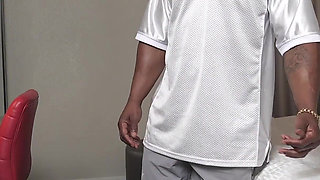 BBW Nympho Takes BBC Creampie