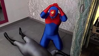 Monica Merlot & Chico Brillo - Catwoman vs Blue