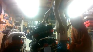 Sucking 21yo Friend In My Garage Feeds Me Big Load 16 Min